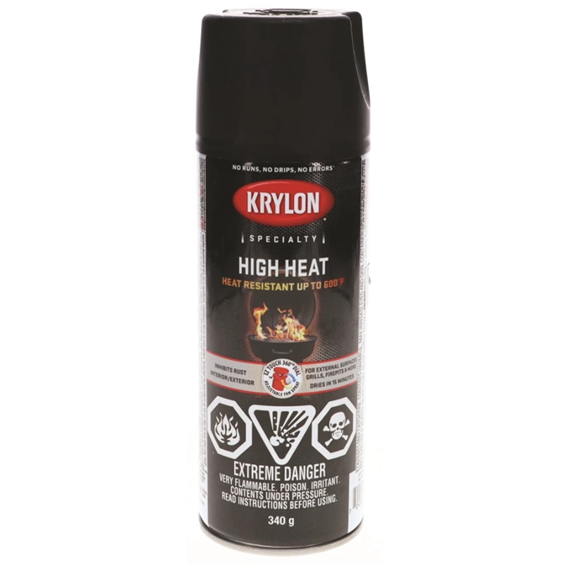 HIGH HEAT PAINT STOVE BLACK