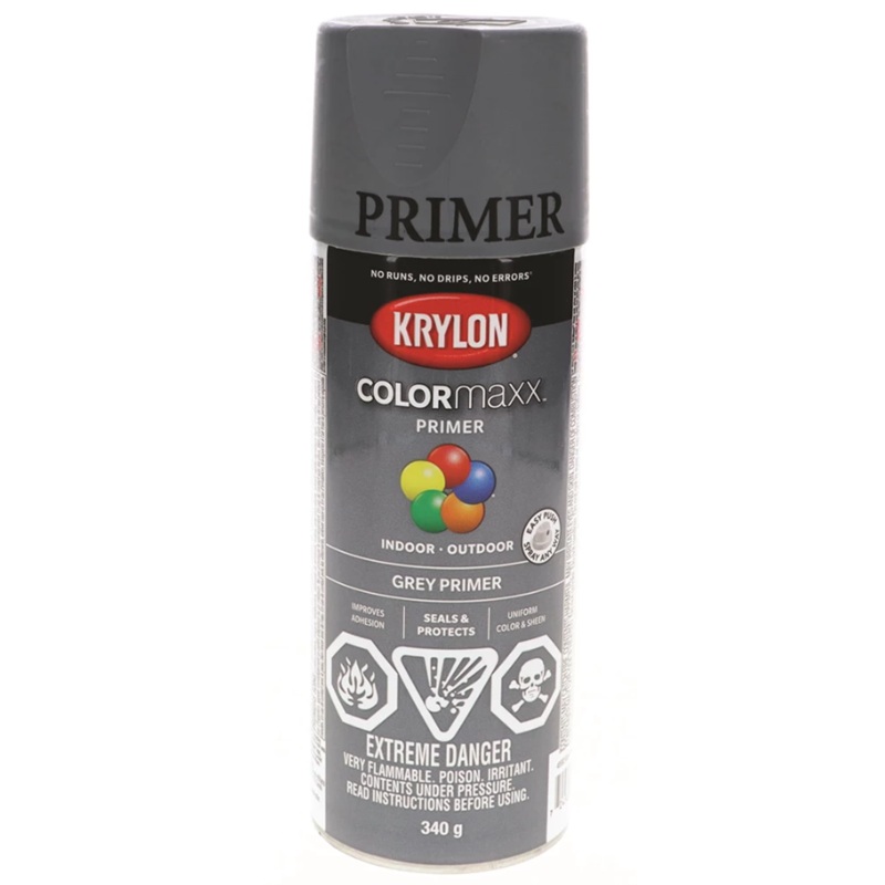 Krylon® COLORmaxx Paint + Primer GREY PRIMER 340 g