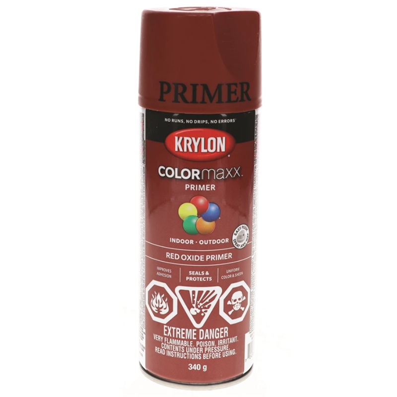 Krylon® COLORmaxx Paint + Primer RED OXIDE PRIMER 340 g
