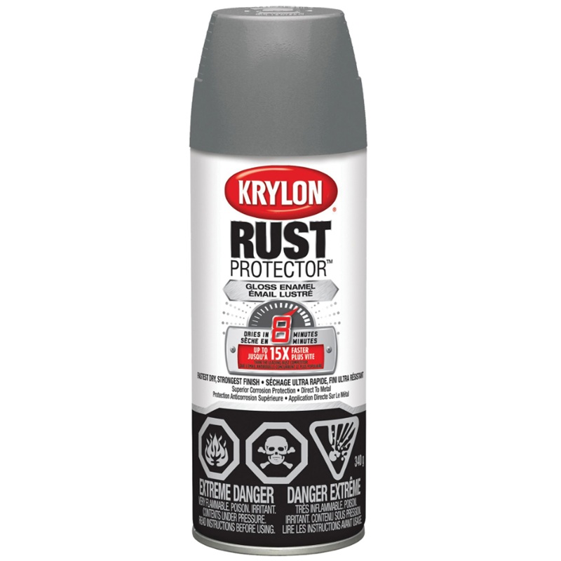 KRYLON® RUST PROTECTOR™ grey primer (340 g aerosol)