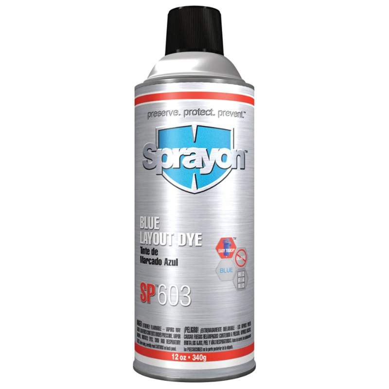 SPRAYON™ SP603™ blue layout dye (340 g aerosol)