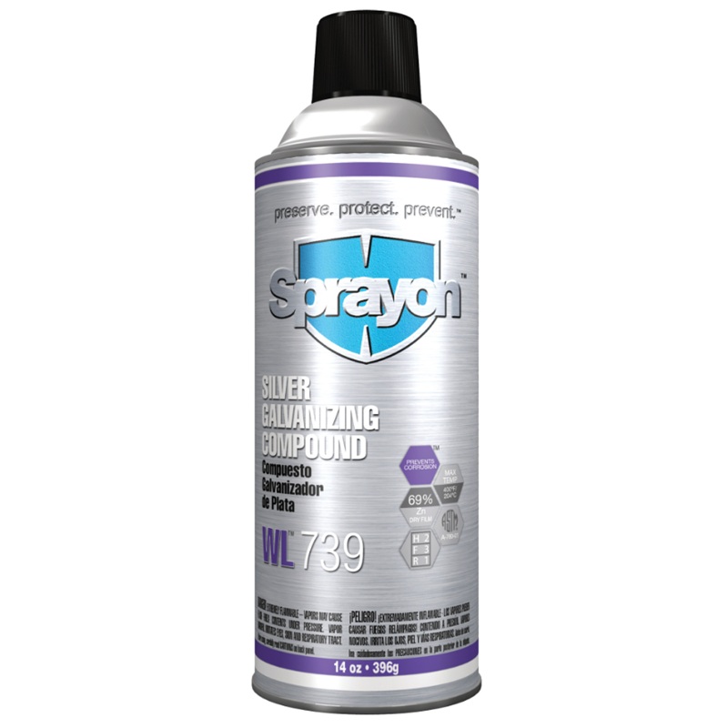 BRITE ZINC COLD GALVANIZING COMPOUND 14OZ