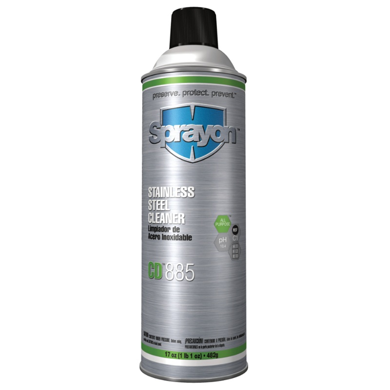 CLEANER FOR STAINLESS STEEL SPRAY 20oz.