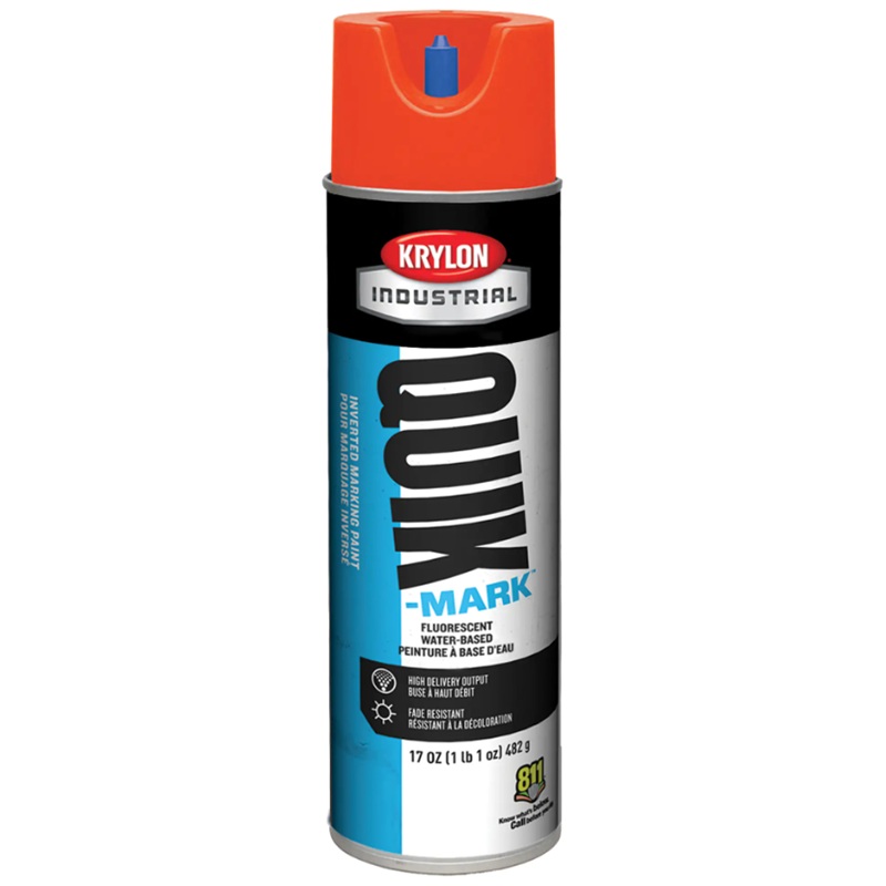 INVERTED MRKING PAINT SAFETY RED WATER BASE