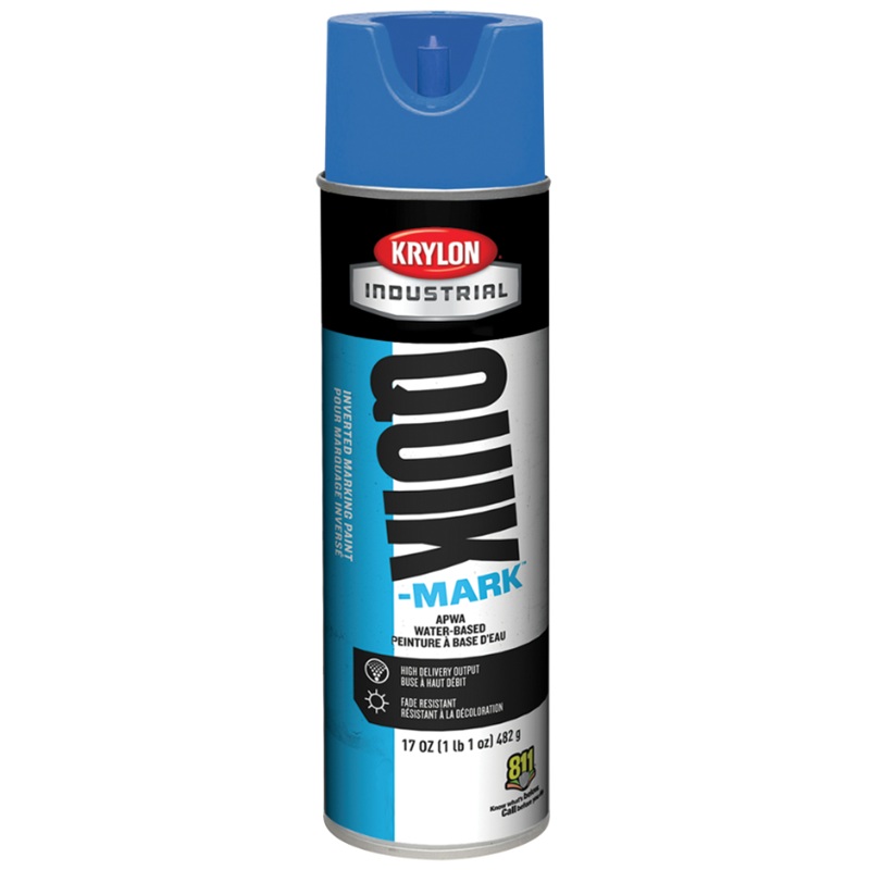 BLEU INDUSTRIAL QUIK-MARK INVERTED MARKING PAINT WATER BASED