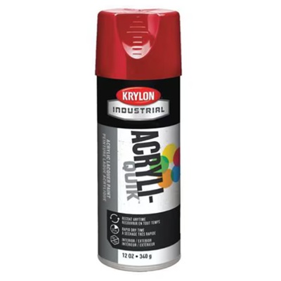 Krylon® Industrial Acryli-Quik™ Paint Banner Red 340 g