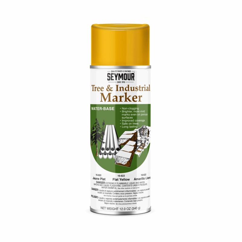 Yellow tree marking paint 12 oz