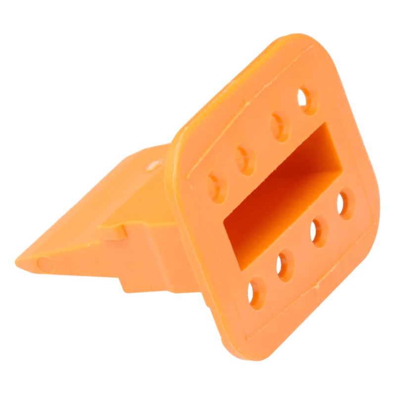 Deutsch DT series 8 cavity plug wedgelock