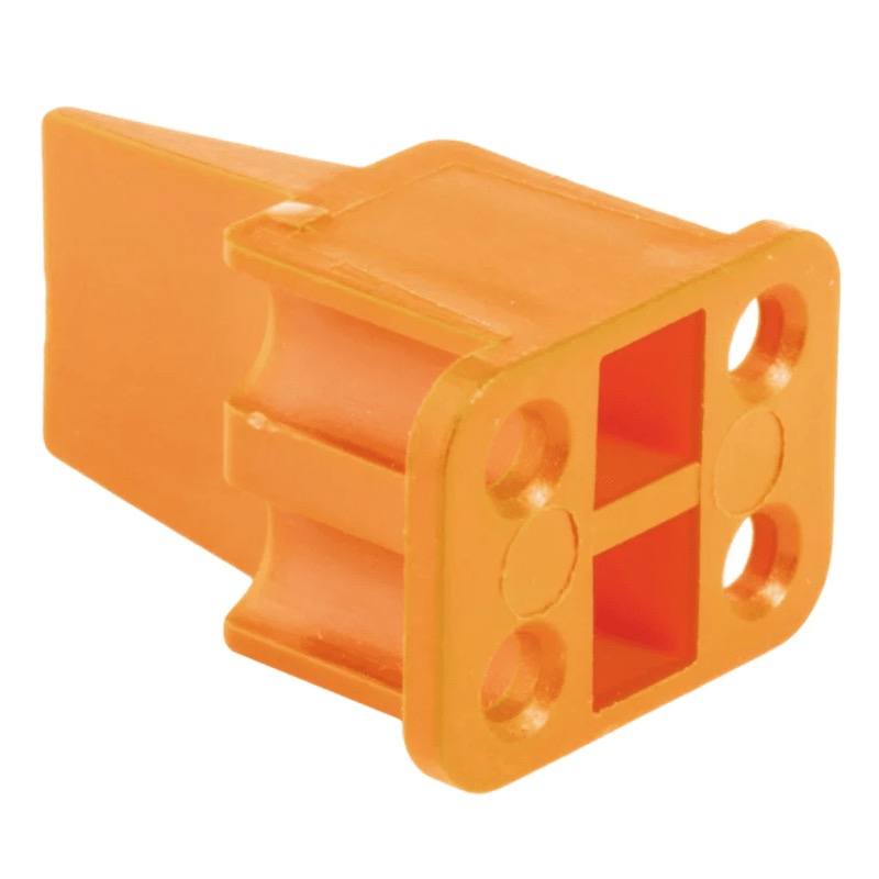 Deutsch DTP series 4 cavity plug wedgelock