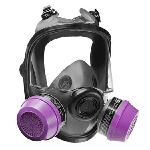 North® 5400 series full facepiece reusable respirator, M-L