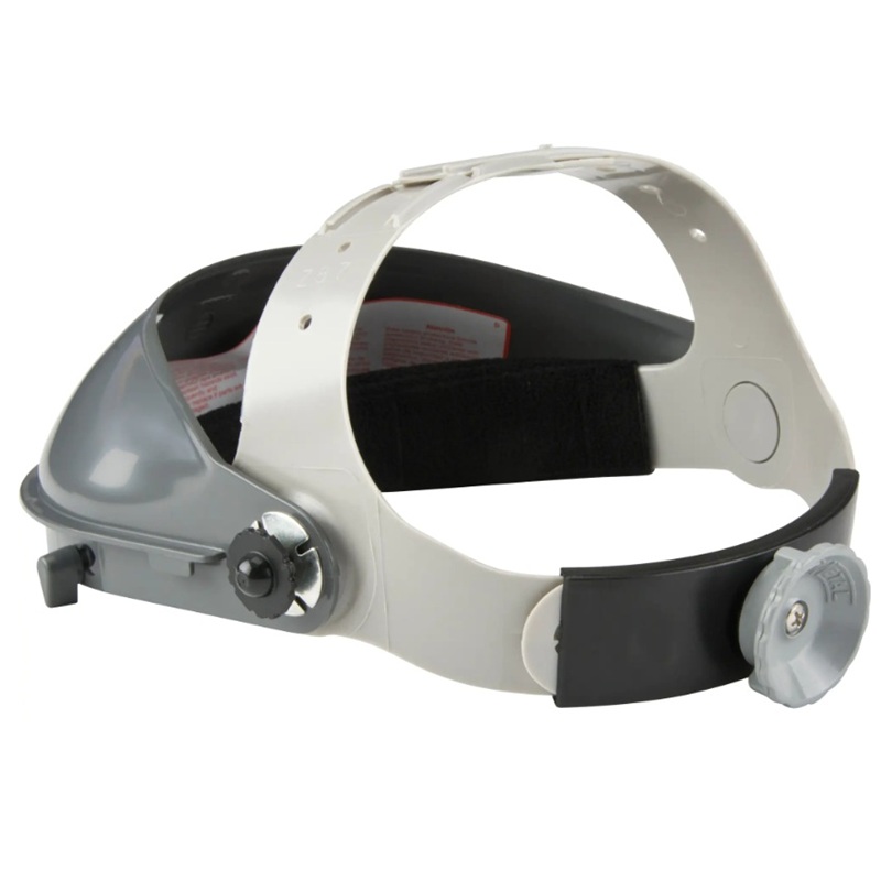 Fibre-Metal® faceshield headgear with ratchet adjustment and 3 in crown