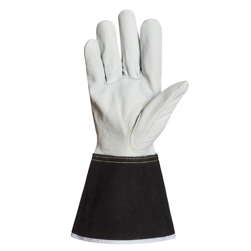 Endura® leather TIG welding gloves with heat protection, S