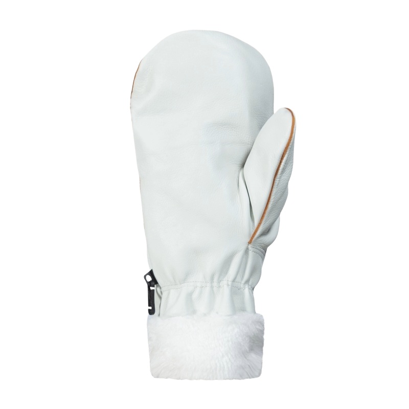 Mitaines en cuir doublés en polar Endura® avec protection contre le froid jusqu’à -35°C, L