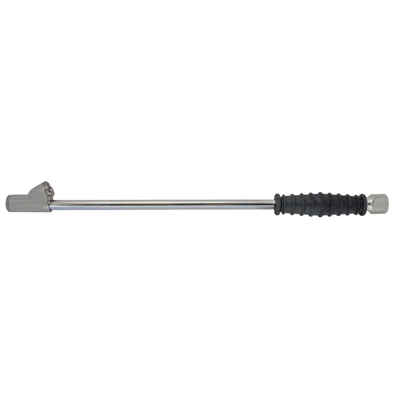 Dual head air chuck 34 cm X 1/4 F-NPT with closed nozzle and tilt lock