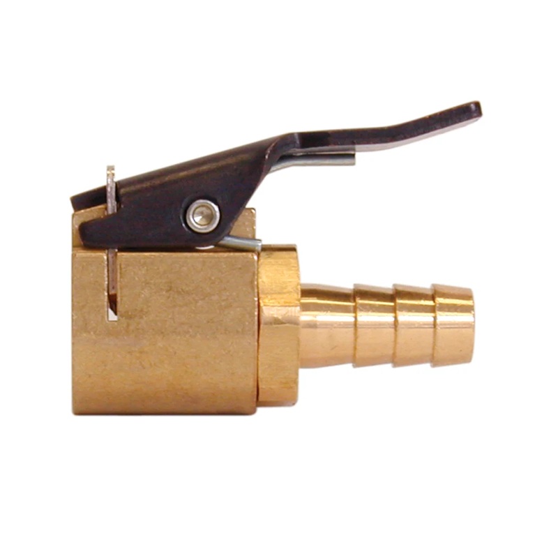 Air chuck 1/4 hose barb open nozzle