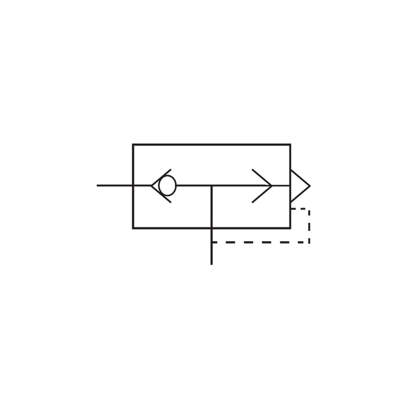 Aluminum quick exhaust valve 3/4 F-NPT