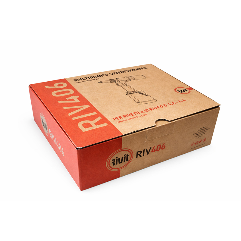RIV406-Hydropneumatic tool for rivets d.4,8-6,4