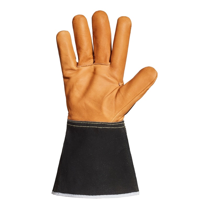 Endura® unpadded palm leather gloves with impact protection, XL