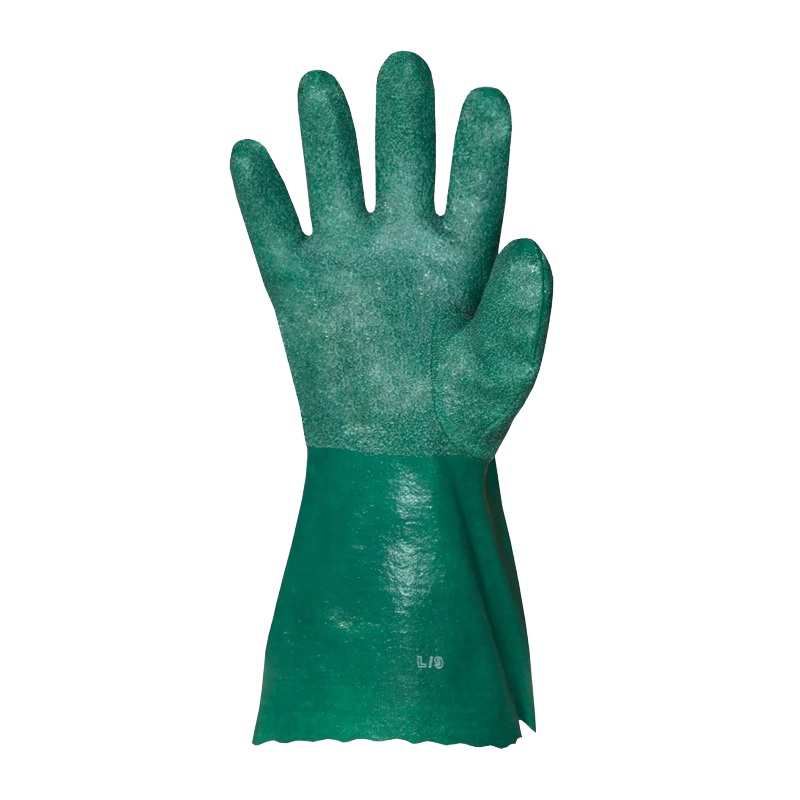 SolvStop™ waterproof chemical-resistant gloves with a ceramic powder finish for enhanced grip in wet and oily conditions, XL