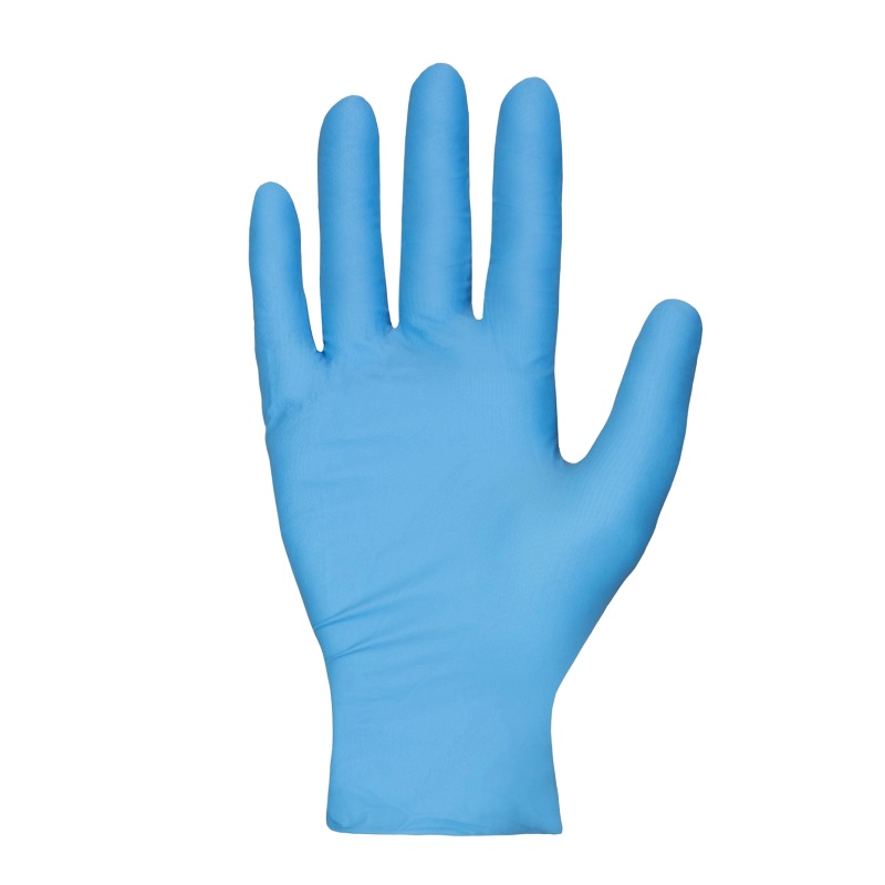 KeepKleen® industrial-grade nitrile disposable gloves 8 mil blue, L
