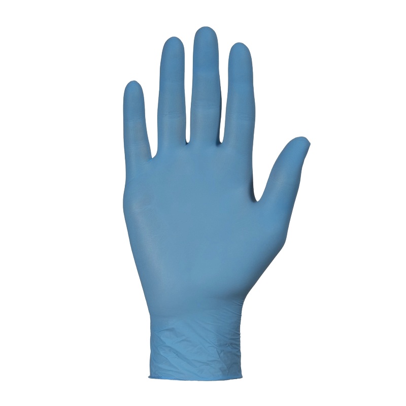 KeepKleen® industrial-grade nitrile disposable gloves 4 mil blue, L