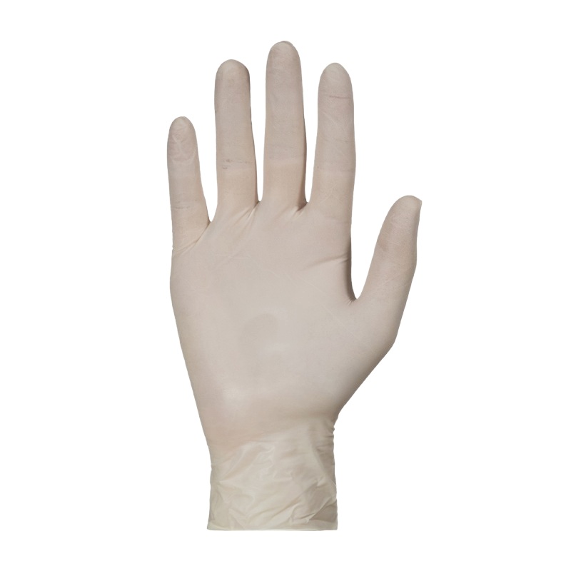 KeepKleen® medical-grade latex disposable gloves 5 mil natural, L