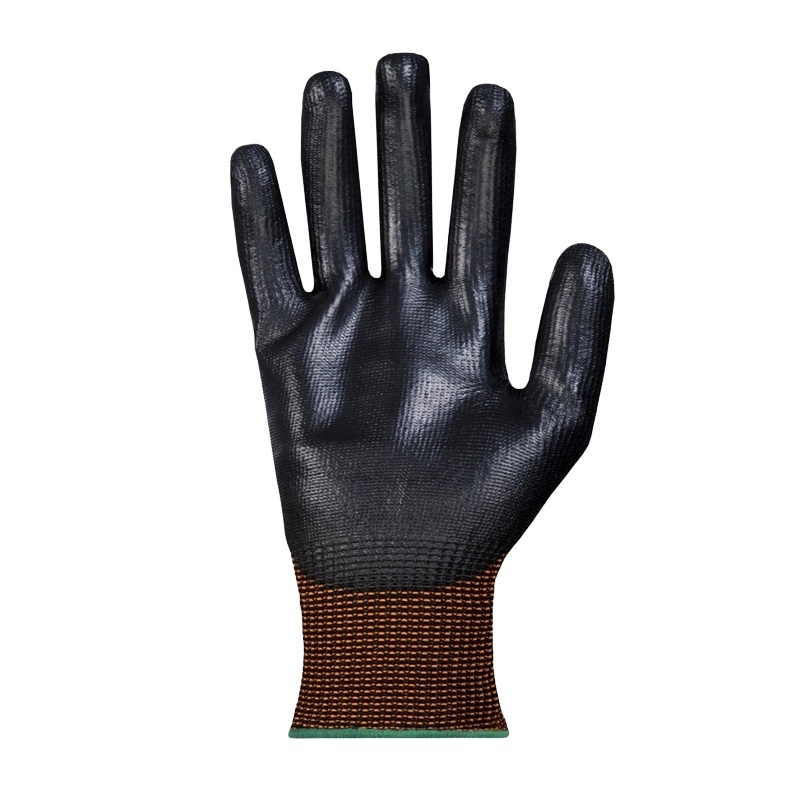 Gants enduits TenActiv™ résistants aux coupures noirs qui masquent la saleté et les taches pour une durée de vie prolongée, XL