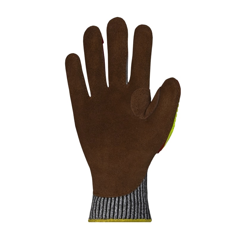 TenActiv Pro™ ergonomically shaped leather palms gloves with extreme cut protection, 2XL