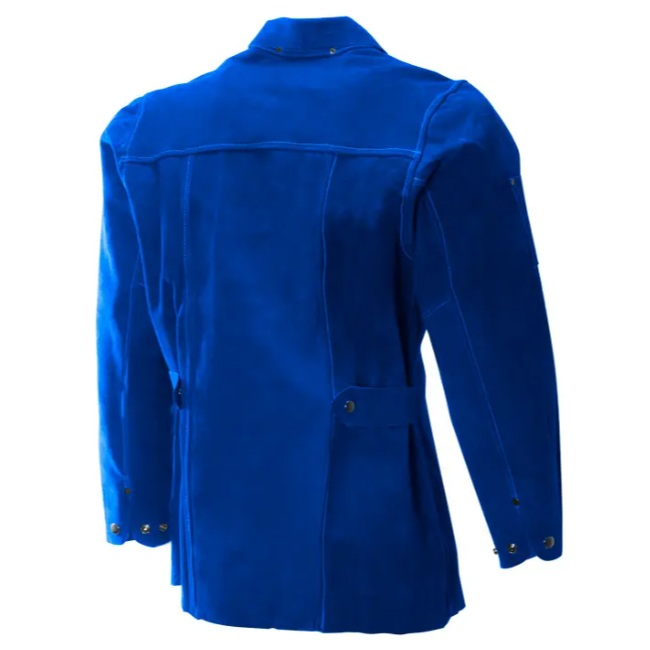 Veste de soudage bleue, M