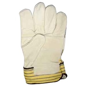 Tuff Grade™ 2-piece palm leather fitter style gloves, L