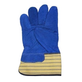 Tuff Grade™ full palm split leather fitter style gloves with Thinsulate™ lining, L