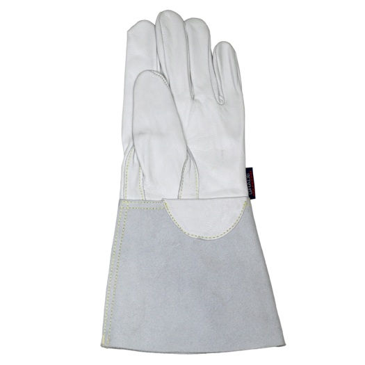Tuff Grade™ split buffalo leather welding gloves with heat and flame protection, L