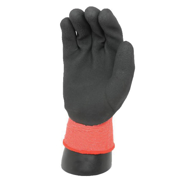 Tuff Grade™ coated gloves with foam latex palm coating and cold protection, S
