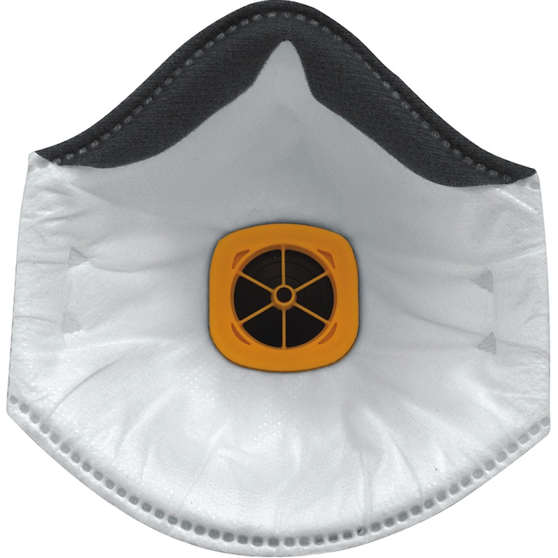 Respirateurs contre les particules jetables pliables haut de gamme JSP® homologué N95 avec valve d'expiration
