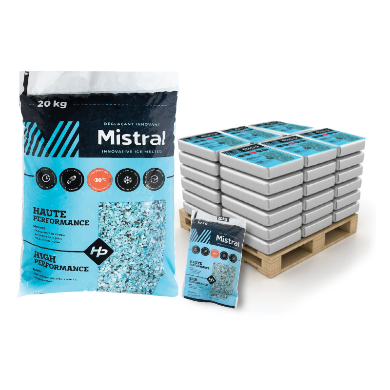 Déglaçant MISTRAL haute performance -30°C (sac 20 kg)