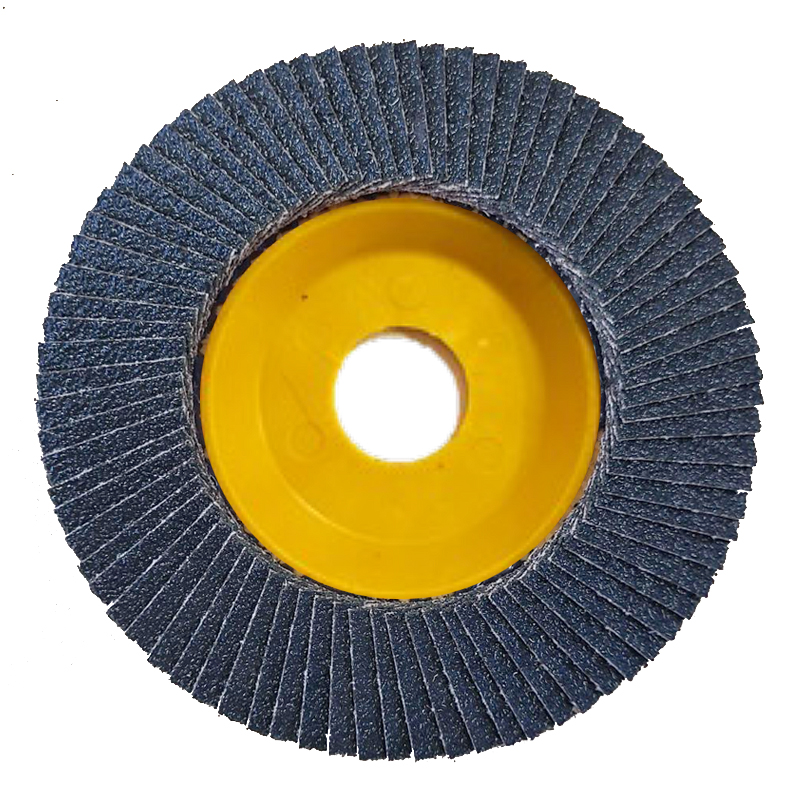 Disque à lamelles zircone usinable FASCUT™ 4-1/2 po X 7/8 po type 27 grain 60