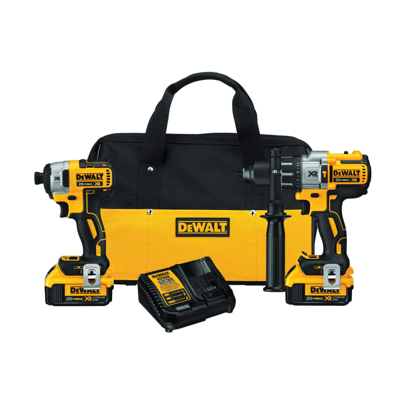 20V MAX XR 2 Tool (DCD996 & DCF887) w/ 2 Batt