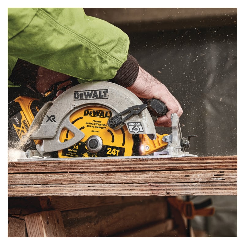 Dewalt 7-1/4-inch Circular Saw Blades 24 tooth framing