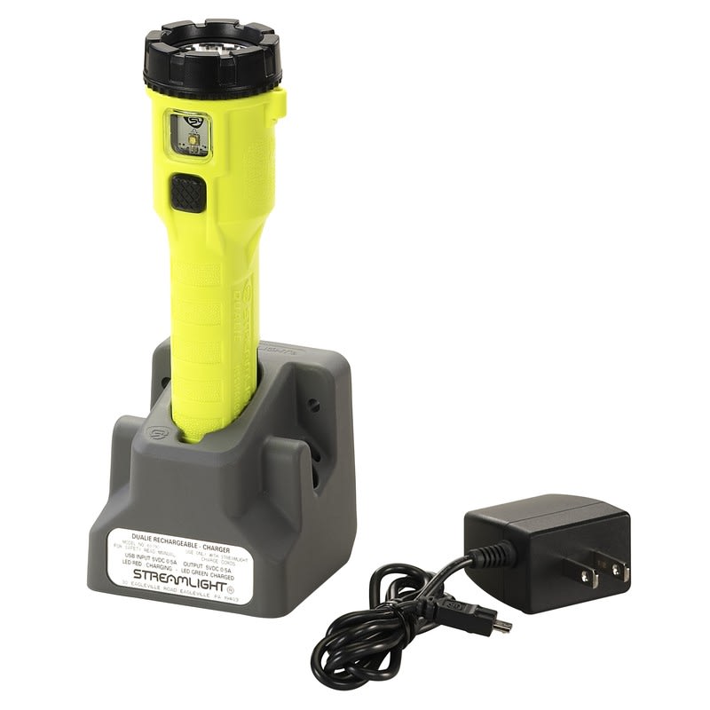 Lampe de poche à sécurité intrinsèque Streamlight® magnétique Dualie® HAZ-LO® rechargeable à DEL 275 lumens