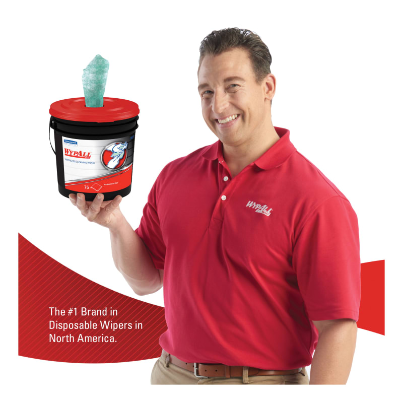 CHIFFONS HUMIDE VERT SCEAU 75 SERVIETTES
